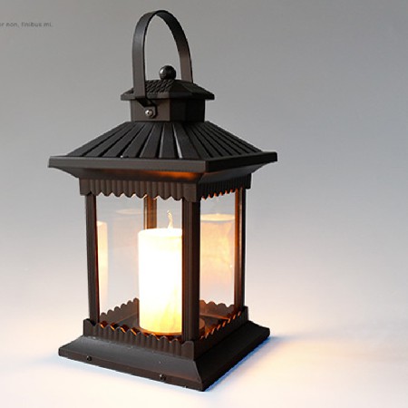 LED風(fēng)燈簡(jiǎn)約田園落地式鋁制戶(hù)外防水公園草坪庭院柱頭燈廠家批發(fā)